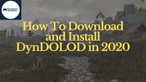 dyndolod|dyndolod download.